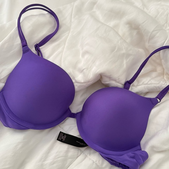 VS pink push-up bra bundle 32B - Picture 2 of 6